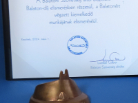 Balaton Díj a Balatoni Szövetségtől