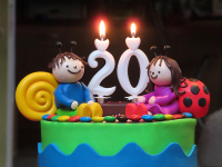 A Bogyó és Babóca sorozat 2024-ben ünnepli huszadik születésnapját, 2004-ban jelent meg az első kötet