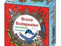 Brúnó Budapesten / VÁROSNÉZÉS társasjáték